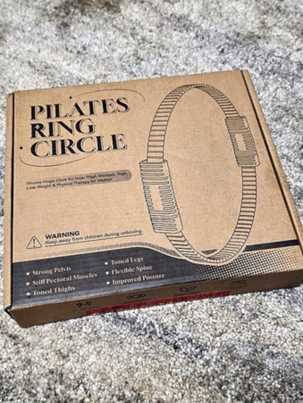 Pilates Ring Circle Black
